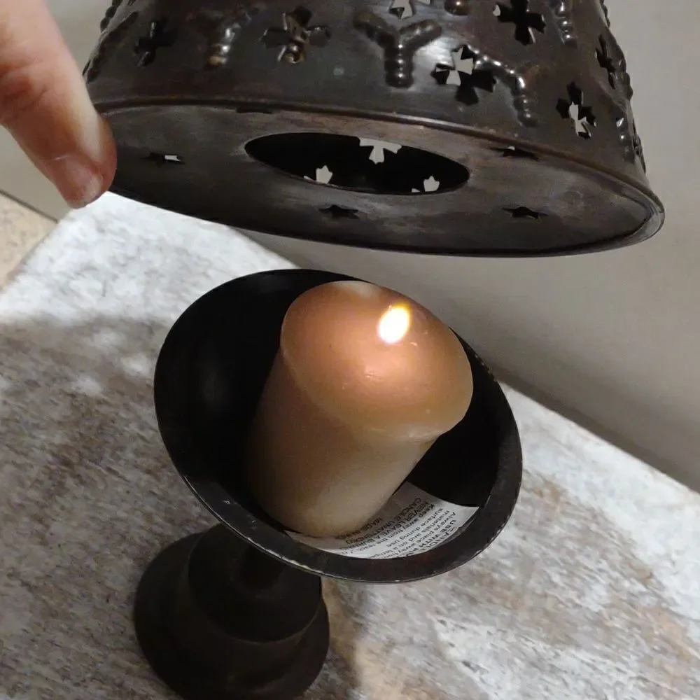 👍 Candle Holder and Shade. C7